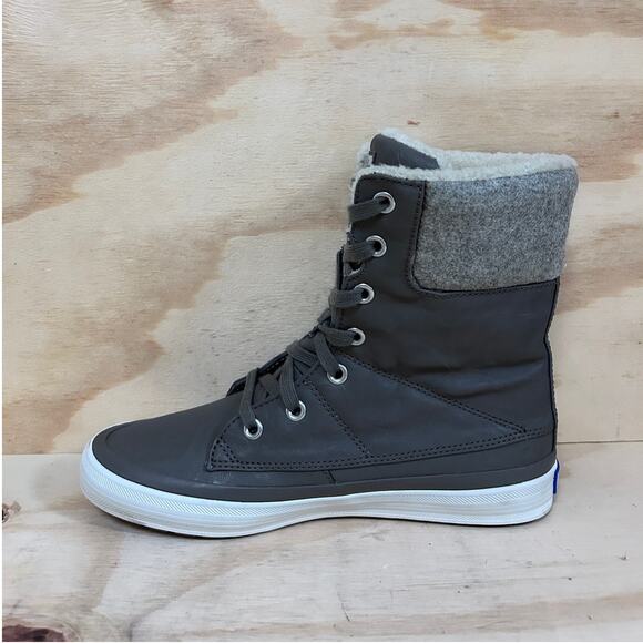 Keds - Juliet High Top - Winter Boots - Gray - Women's - 8 - WF55478 - Picture 4 of 9